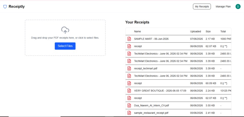 Receiptly – screenshot 4
