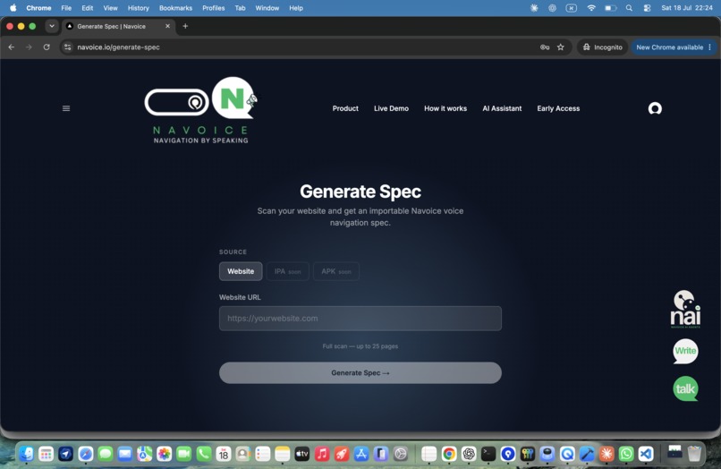 Navoice – screenshot 2