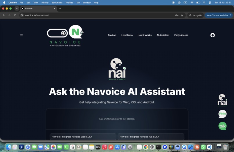 Navoice – screenshot 3