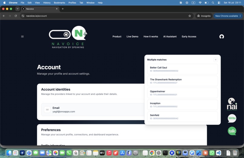 Navoice – screenshot 6