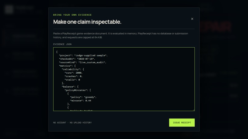 PlayReceipt – screenshot 4