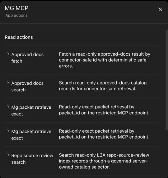 MG MCP – screenshot 4