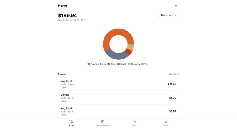 TrackIt – screenshot 1