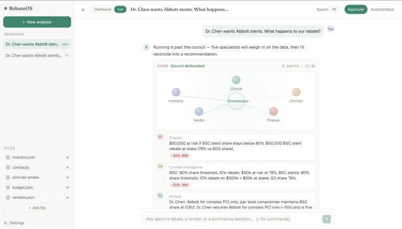 RebateOS – screenshot 1