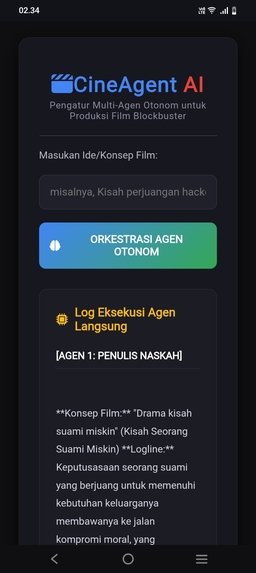 CineAgent AI – screenshot 1