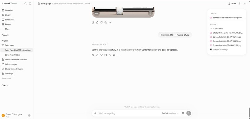 Clariia Action Inbox – screenshot 4