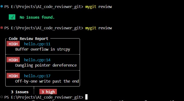 AI_Git_Reviewer_local – screenshot 2