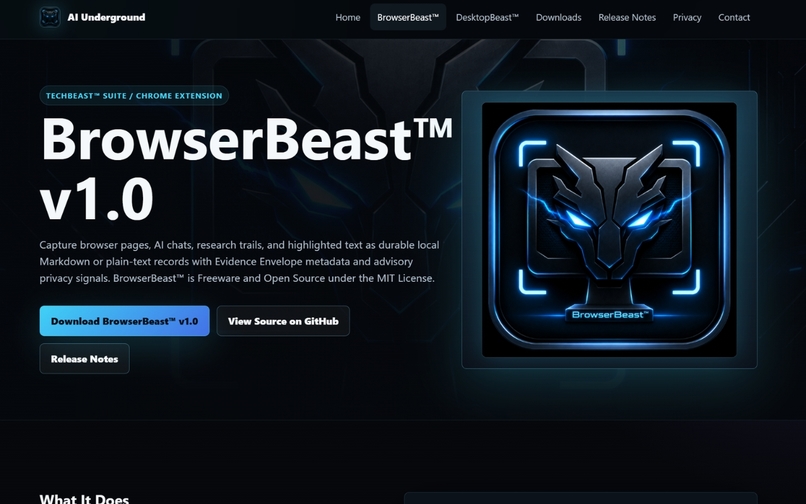 TechBeast™ Data Capture Suite – screenshot 2