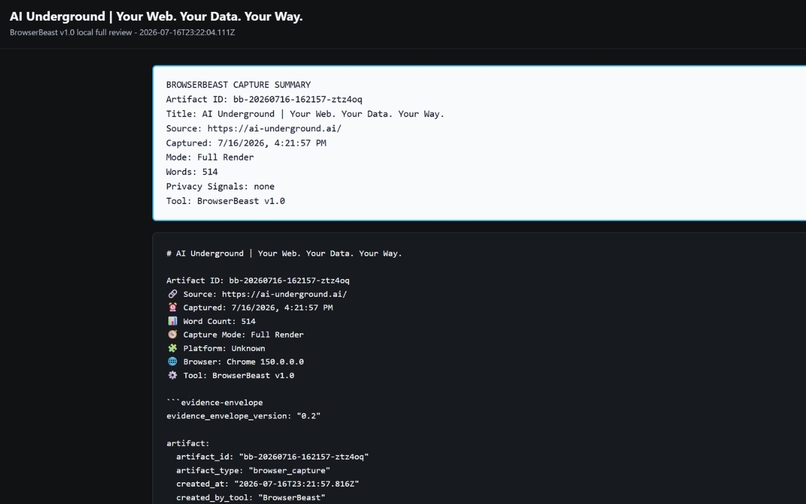 TechBeast™ Data Capture Suite – screenshot 5