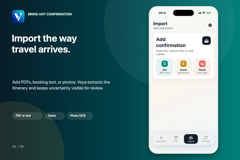 Voya — The Agentic Travel Companion – screenshot 1