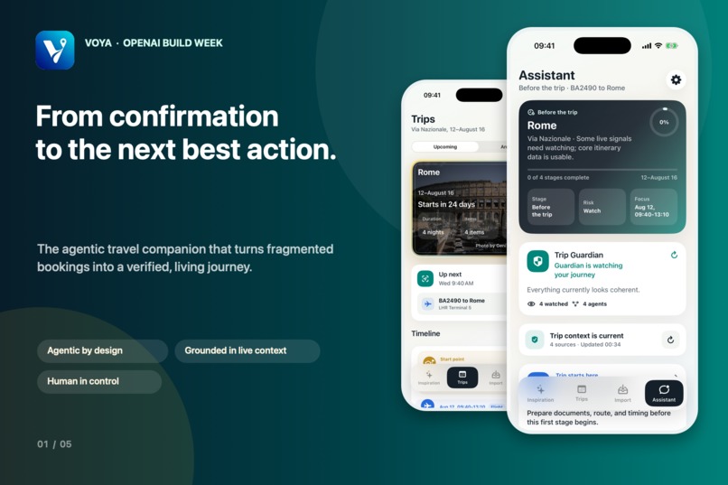 Voya — The Agentic Travel Companion – screenshot 3