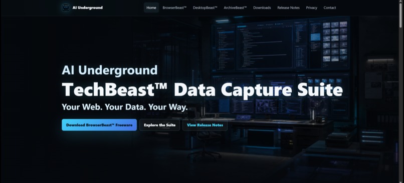 TechBeast™ Data Capture Suite – screenshot 1