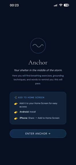 Anchor – screenshot 1