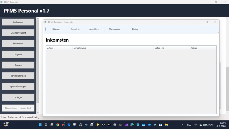 PFMS Personal — Private Finance, Made Simple – screenshot 5
