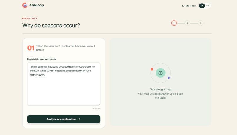 AhaLoop – screenshot 1