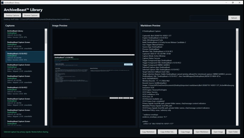 TechBeast™ Data Capture Suite – screenshot 7