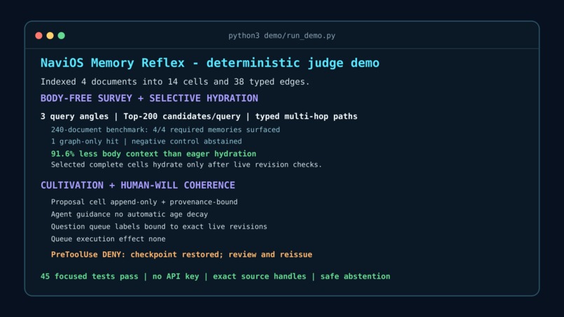 NaviOS Memory Reflex – screenshot 1