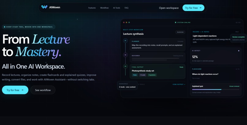 AIWoven – screenshot 1