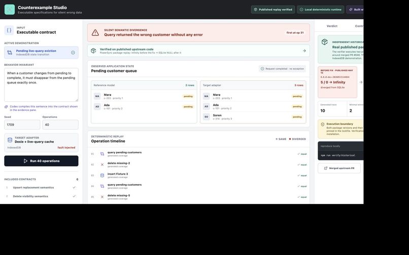 Counterexample Studio – screenshot 3