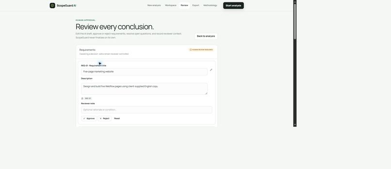 ScopeGuard AI – screenshot 1