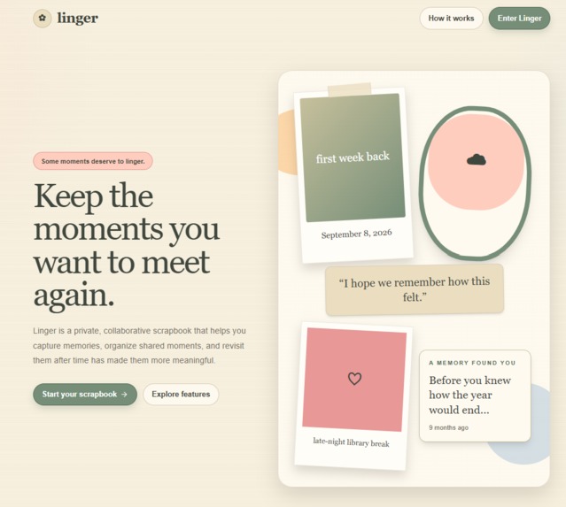 linger – screenshot 1