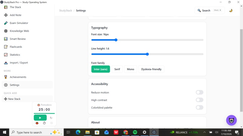 Study Stack PRO  – screenshot 2