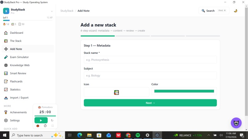 Study Stack PRO  – screenshot 5