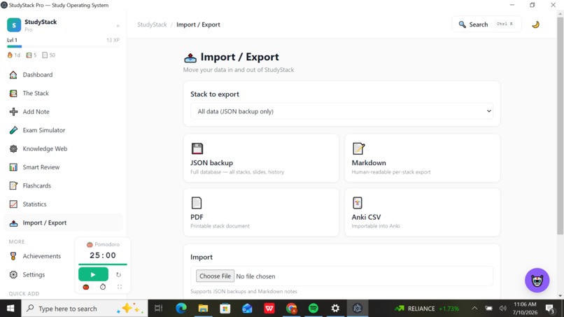 Study Stack PRO  – screenshot 7