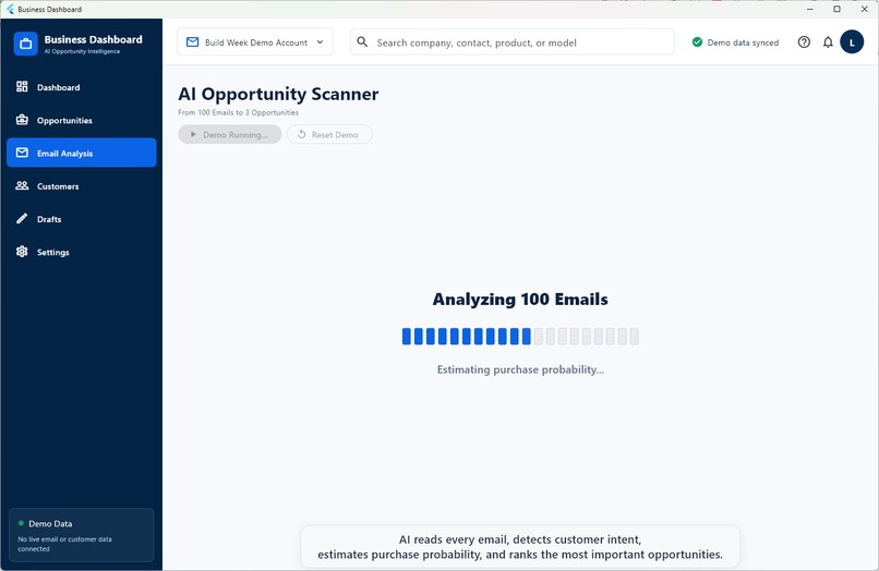 Business Dashboard – screenshot 4