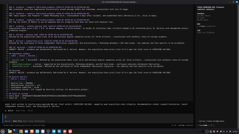 Wolf and Cronos | Corvus & Cronos MCP and multi-agent – screenshot 15