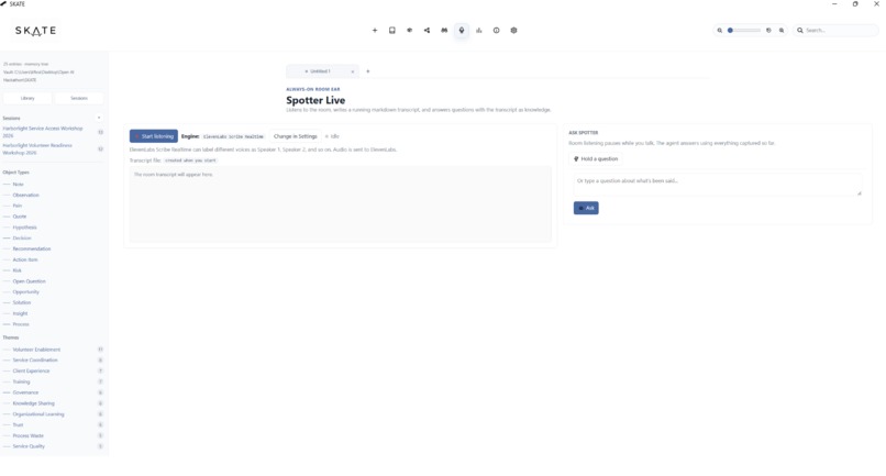 SKATE: Scalable Knowledge Architecture & Technology Engine – screenshot 5