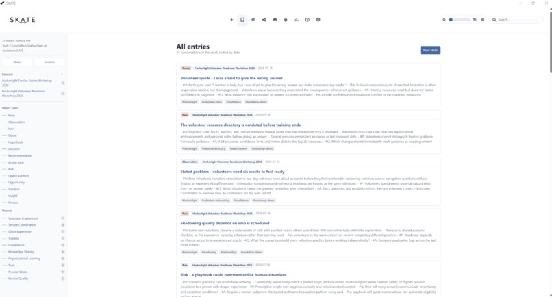 SKATE: Scalable Knowledge Architecture & Technology Engine – screenshot 11