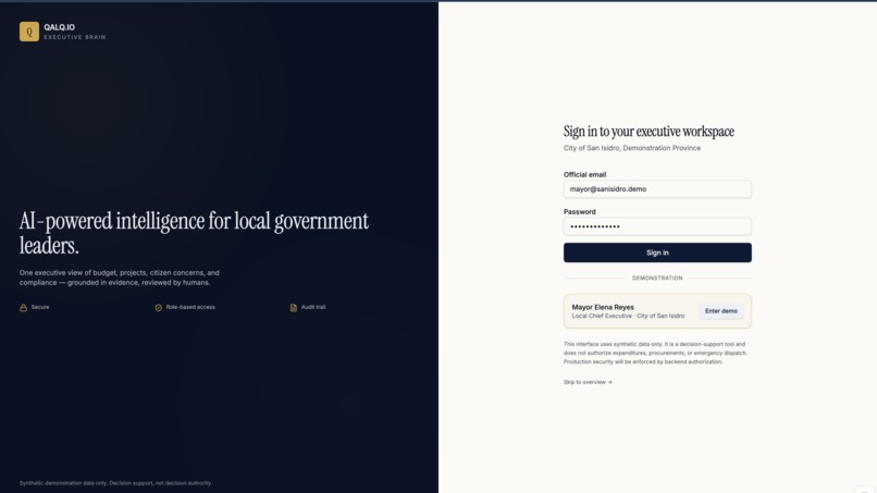 Local Government Unit Chief Executive Agentic Brain – screenshot 4