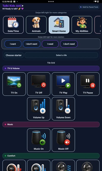 Talki Kids AAC+ – screenshot 3
