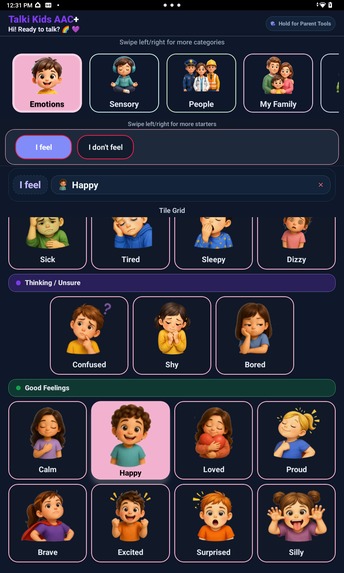Talki Kids AAC+ – screenshot 5