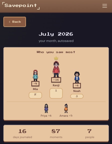 Savepoint – screenshot 4