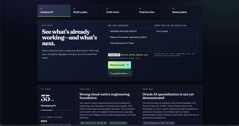 Pathwise-AI Career CoPilot – screenshot 4