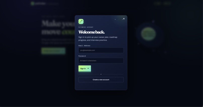Pathwise-AI Career CoPilot – screenshot 1
