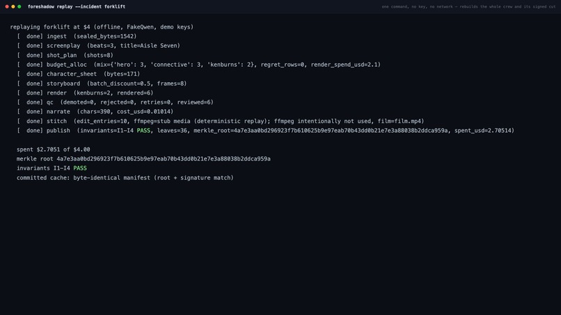 Foreshadow – screenshot 3