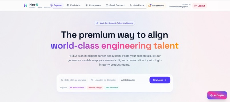 Hire-U – screenshot 2