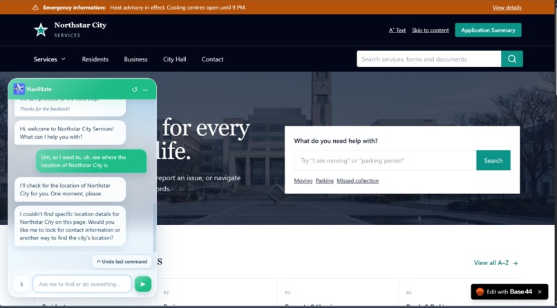 NaviNate – screenshot 1