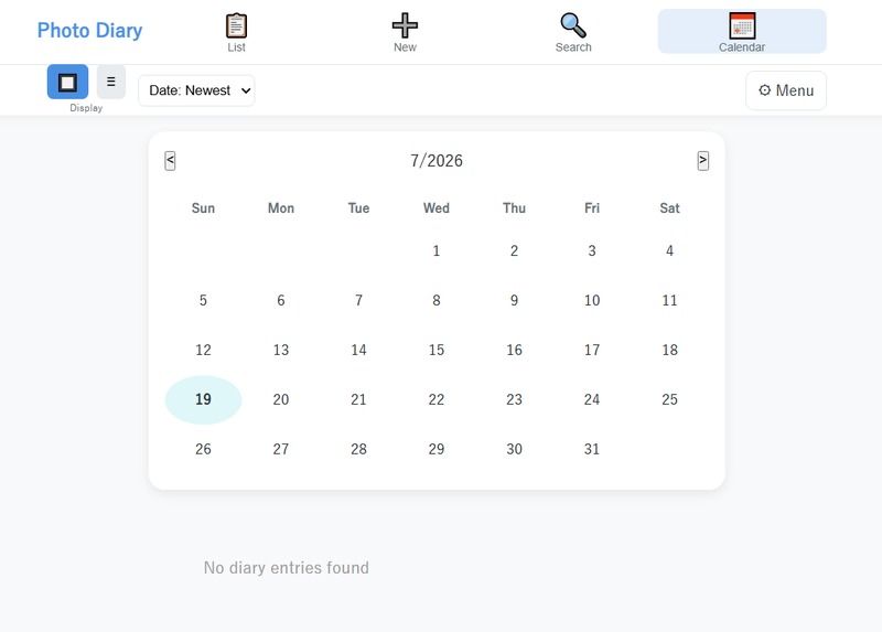 photo-diary – screenshot 2