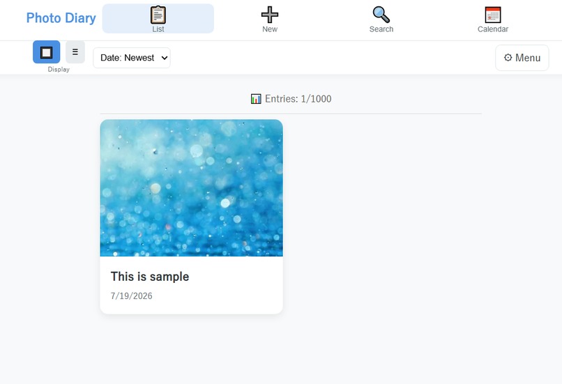 photo-diary – screenshot 3