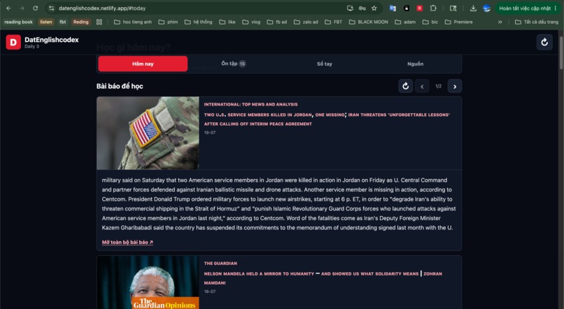 DatEnglishcodex – screenshot 1