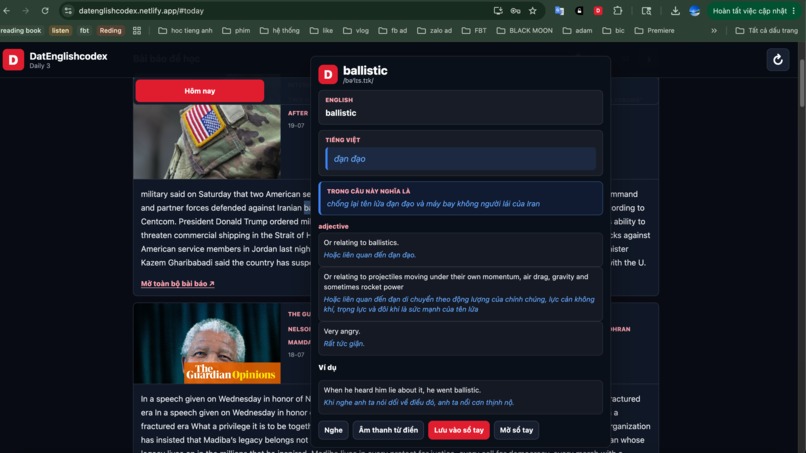 DatEnglishcodex – screenshot 2