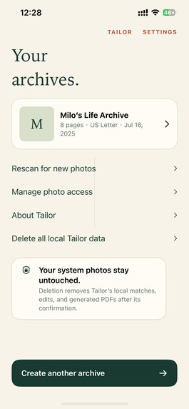 Tailor – screenshot 6