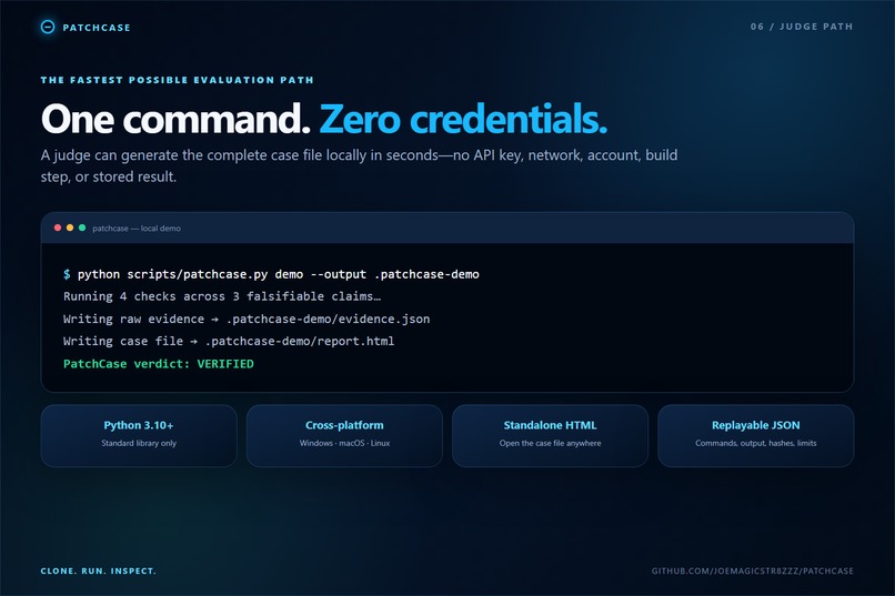 PatchCase – screenshot 1