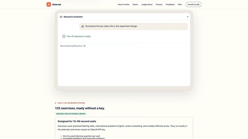 AIterval – screenshot 3
