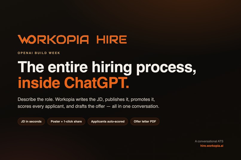 Workopia Hire – screenshot 1