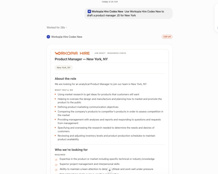 Workopia Hire – screenshot 2